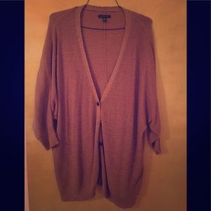 American eagle cardigan. Copper/tan. Size L/XL